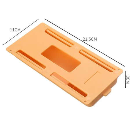 Opbevaringsskuffe Selvklæbende Bakke GUL 10CM