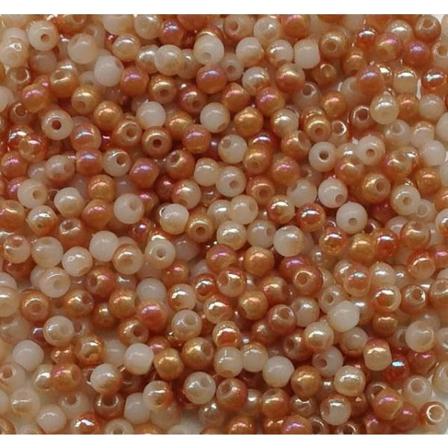 Natur Tema 600 St Glaspärlor Multifärg 4 Mm