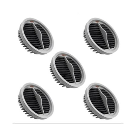 5 st hepafilter tvättbart för Xiaomi Roidmi X20 / X30 / S2 / F8 Storm Pro trådlös dammsugare
