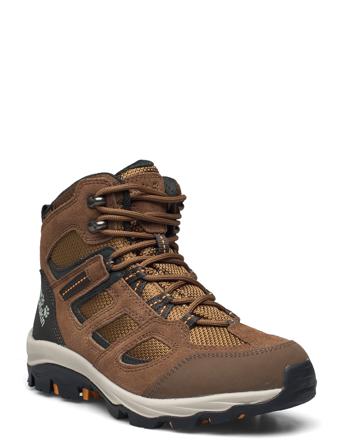 Vojo 3 Texapore Mid W Shoes Sport Shoes Outdoor/hiking Shoes Brun Jack Wolfskin