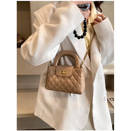 Liten fyrkantig handväska, mångsidig axelremsväska, 2025 ny pendlingsväska