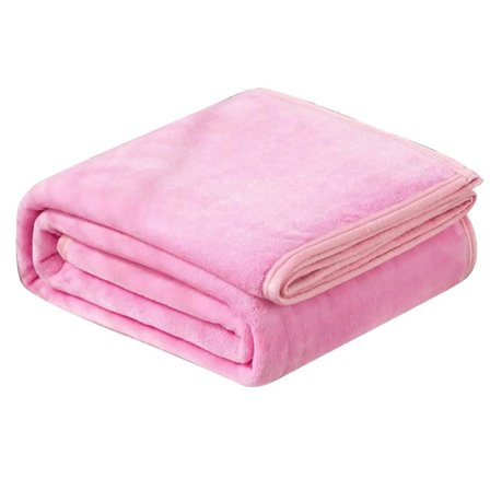 Plaid, tykke fleece plydsplaider, kontorlur tæppe, betræk, ensfarvet flanneltæppe, gave fleece tæppe til sofa