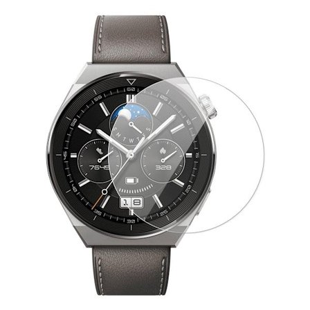 Huawei Watch GT 5 46mm ENKAY HAT PRINCE näytönsuoja 9H kovuus HD Film Guard - Läpinäkyvä