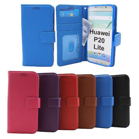 New Standcase Wallet Huawei P20 Lite (ane-lx1) Lila