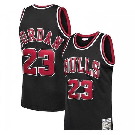 Miesten Chicago Bulls -koripallopaita Punainen L Musta L