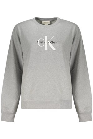 Calvin Klein Felpa Senza Zip Donna Grigio