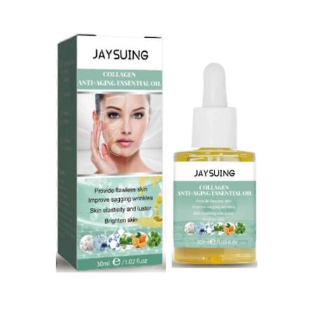 Kollagen Anti-Aldringsessens Reduserer Fine Linjer og Pigmentflekker Oppstrammende Fuktighetsgivende Anti-Rynke Essens