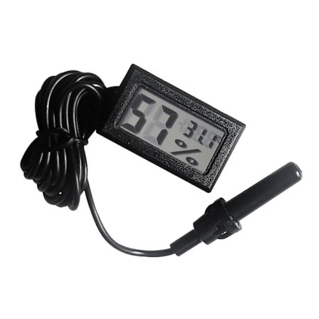 Mini LCD Digitalt Termometer Fugtighedsmåler Hygrometer Temp Måler Temperaturmåler Monitor