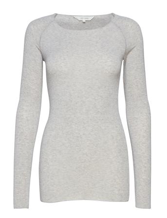 Amalie L/S Wool Top T-shirts & Tops Long-sleeved Grå Gai+Lisva