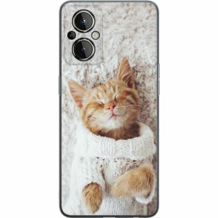 Oneplus Nord N20 5g Genomskinligt Skal Katt