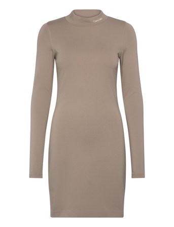 Calvin Klein Jeans | Logo Elastic Milano Dress | L