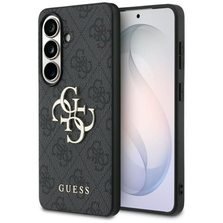 Guess 4G 4G-etui med stor metalllogo for Samsung Galaxy S26 - Svart