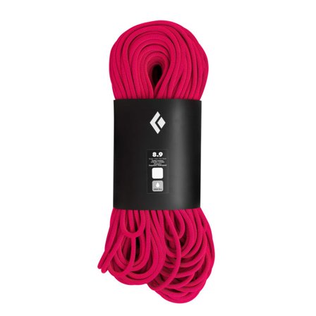 Black Diamond 8.9 Dry Climbing Rope - 70m Mountaineering equipment Pink 70m