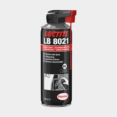Silicone Spray Loctite LB 8021, 400 ml