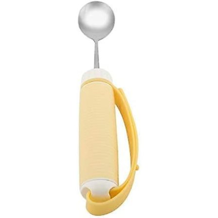 Flexibel roterande servis (sked) för äldre och barn