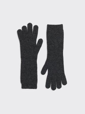 Holzweiler - Long Cashmere Gloves - Dk. Grey - One size