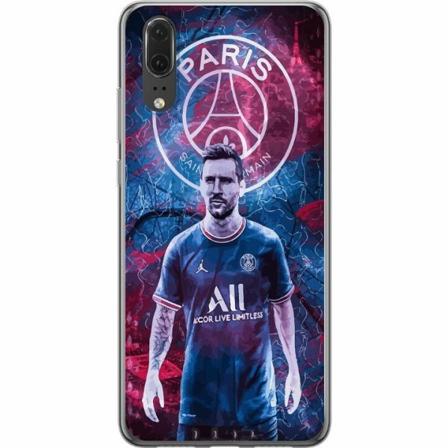 Huawei P20 Genomskinligt Skal Lionel Messi