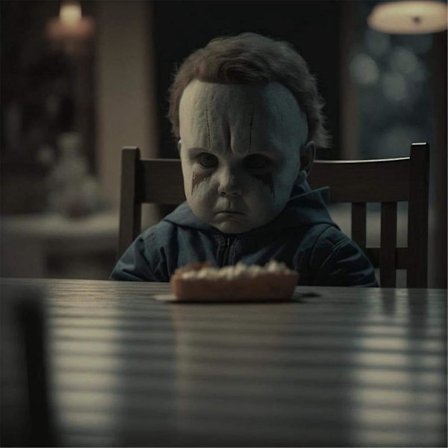 Halloween-fest Horrorfilmtema Dukker Babydukke Lekebord Hjemmedekor Gaver