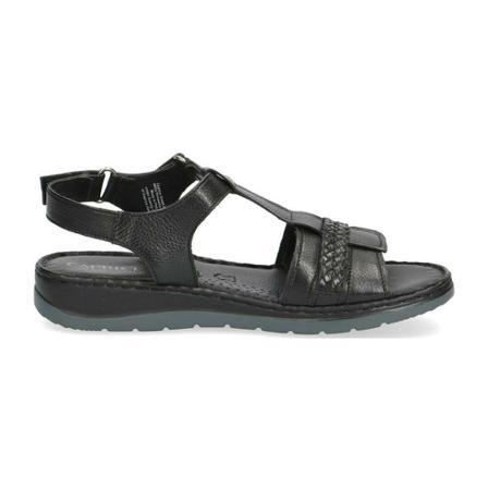 Petrice Black casual open Sandalen , Zwart , Dames , Maat: 38 EU