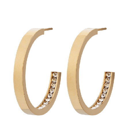 Edblad Monaco Earrings Small Gold** Smycken & klockor Dam Guld ONESIZE