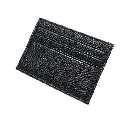 Aitoa nahkaa oleva erittäin ohut miesten korttikotelo, pankkikortti ID mini lompakko,INF Ohut aitoa nahkaa oleva korttikotelo lompakko 6 korttipaikkaa