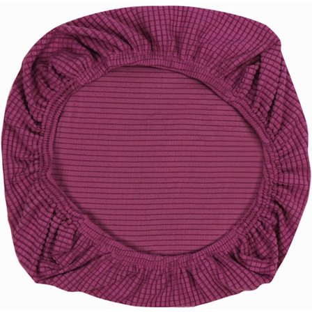 Stolebetræk, Elastisk Spandex Stræk Vaskbart Stolebetræk til Kontorstole, Spisestole, Bar, Bryllupsfest Dekoration Mørk Lilla