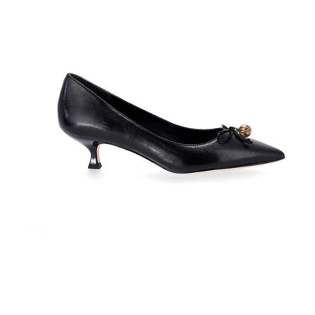 Tory Burch Heeled Mules svart, Dam Pumps, Dam, Storlek: 36 EU