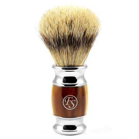 Faux Horn Finest Badger Barberkost til mænd - Barberkoste