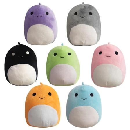 Kosebamse / Mykdyr - Squish Mallow - Velg farge Orange