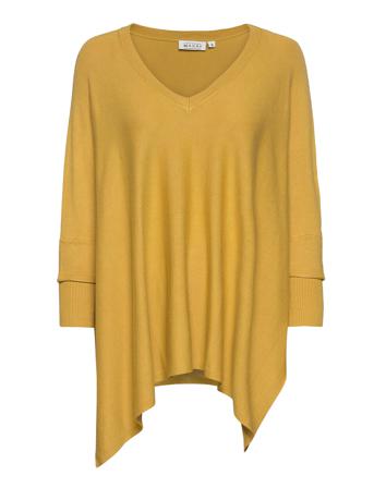 Fosna Pullover Striktrøje Gul Masai
