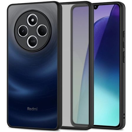 Tech-Protect telefontaske til Xiaomi Redmi 14C/Poco C75 Matte - Sort