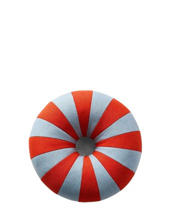 Studio About | Float Pillow, Blue/Red | Ø 40 CM