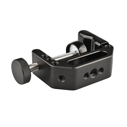 Justerbar C-klämma med 1/4" 3/8" gänghål Heavy Duty C-formad skrivbordsklämma