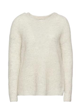 05 The Knit Pullover Pulllover Grå My Essential Wardrobe
