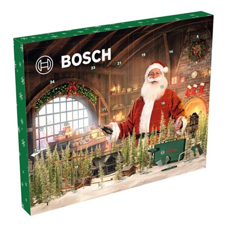 Bosch adventskalender 2025 - værktøjskalender med håndværktøj