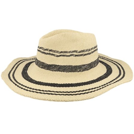 Barts - Beige - sunhat - Hat - Kayley Hat Black/Natural Sun Hat - Hatstore