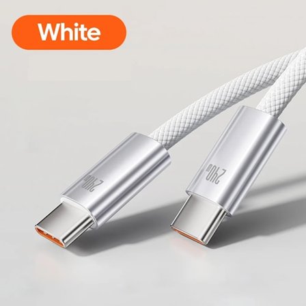 240W Typ C till Typ C Kabel Supersnabb Laddning För iPhone 16 15 Laptops Tablet PD USB C till USB C Kabel För Sumsung Huawei Telefon