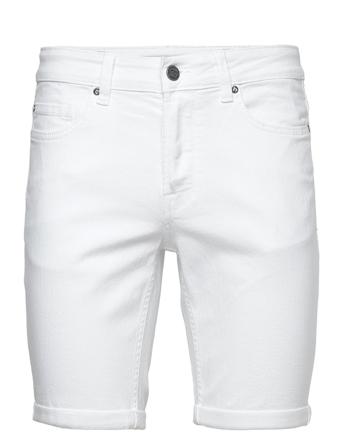 Onsply Reg Twill Pk 1817 Jeansshorts Denimshorts Vit ONLY & SONS