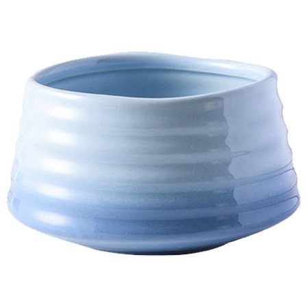 Gradienterad Tråd Vatten Skål Husdjurs Skål Keramik Katt Skål