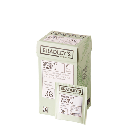Bradley ́s Grønn Te Sencha & Matcha 37,5 g