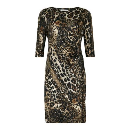 IN Front, Short Dresses Bruin, Dames, Maat:S