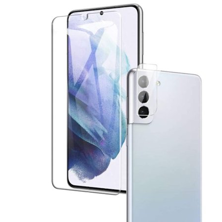 Screen & Lens Protector 2.5D Tempered Glass for Galaxy S21 5G