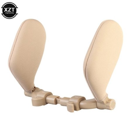 Bil sete nakkestøtte U pute nakke støtte pute for bil sove side hode støtte høy elastisk nylon teleskopisk støtte side barn