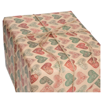 JULEPAPIR ETERNITY BRUN RIBBET