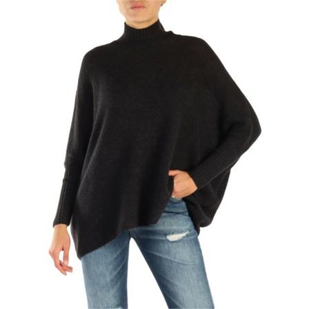 Manila Grace, Turtlenecks Zwart, Dames, Maat:S