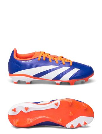 Predator League J Football Boots Firm Ground Blue Adidas Performance