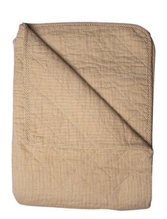 Quilt-Etnisk Home Textiles Cushions & Blankets Blankets & Throws Beige Au Maison