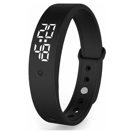 Pivotell Vibratime Vibrating Reminder Watch - Med upp till 10 dagliga larm - Svart