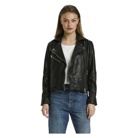 My Essential Wardrobe 02 THE Leather Jakke Sort, Dame