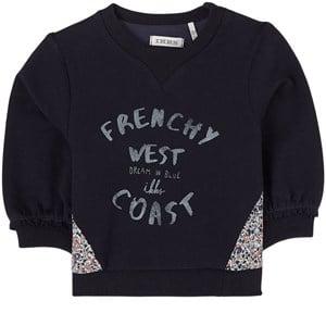 Kids - IKKS Dark Blue Graphic Sweatshirt 12 Months - Jumpers and knitwear - 12 months - Blue